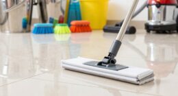 start with floor cleaning