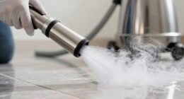 steam cleaning for sanitation