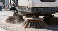 sweeper s dust trail causes
