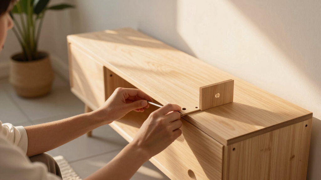 The "Creative" IKEA Hack for a Minimalist Console in Any Corner