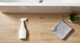 This Bath Had Peeling Molding, a Drop Ceiling, and Pink Grout — Now It's Classic