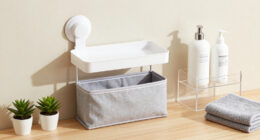 12 Renter-Friendly Finds That Bring Instant Storage To Small Bathrooms, Starting At $13