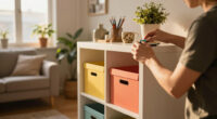 I Created A Pretty IKEA BILLY Hack That Seriously Cuts Clutter