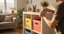 I Created A Pretty IKEA BILLY Hack That Seriously Cuts Clutter