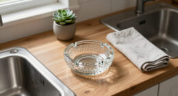 I’m Putting A Vintage Glass Ashtray By My Kitchen Sink (It’s So Pretty!)