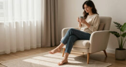 The Chic West Elm Chair That Made My Tiny Apartment 100X More Inviting