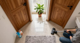 Two Doors Made This Bathroom Feel Awkward — So One Of Them Had To Go