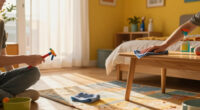 You’d Never Know This Color-Drenched Bedroom Used To Be A Living Room