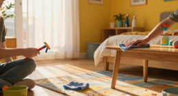You’d Never Know This Color-Drenched Bedroom Used To Be A Living Room