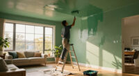 Are You Brave Enough To Paint A Gloss Ceiling? The 'Next Step' Of Color Drenching, Debated