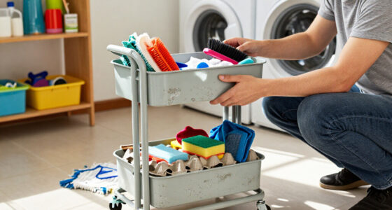 Ditch Bins: The Smarter Way To Organize A Storage Cart Using Empty Egg Cartons