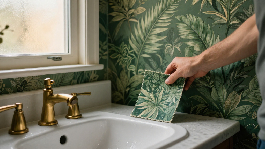 Here's Why Wallpaper Is The Key To A Stylish, Design-Led Bathroom