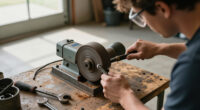 How To Use A Bench Grinder To Remove Rust From Tools
