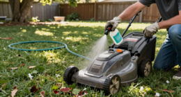 Not Oil Or Wd-40: Help Keep Grass From Sticking To A Mower With A Simple Task
