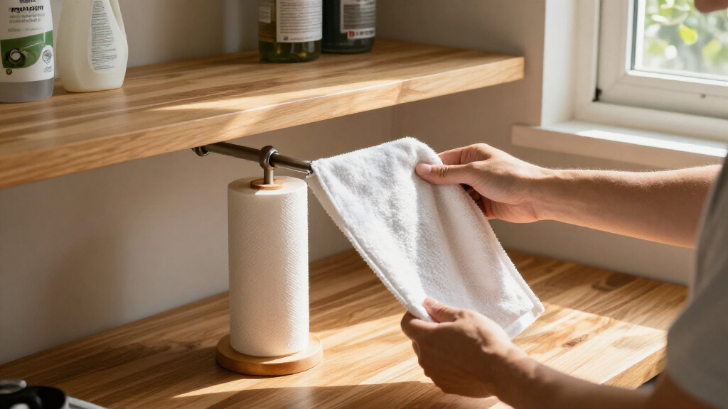 Say Goodbye To Traditional Paper Towel Holders: This DIY Is Perfect For Your Garage