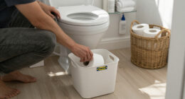 Skip Cabinets And Shelves: IKEA Has A Clever Way To Store Toilet Paper In Small Spaces
