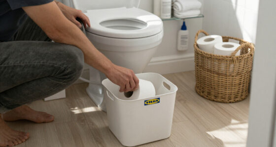 Skip Cabinets And Shelves: IKEA Has A Clever Way To Store Toilet Paper In Small Spaces