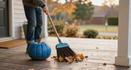 What Does A Blue Pumpkin On Someone's Porch Mean?