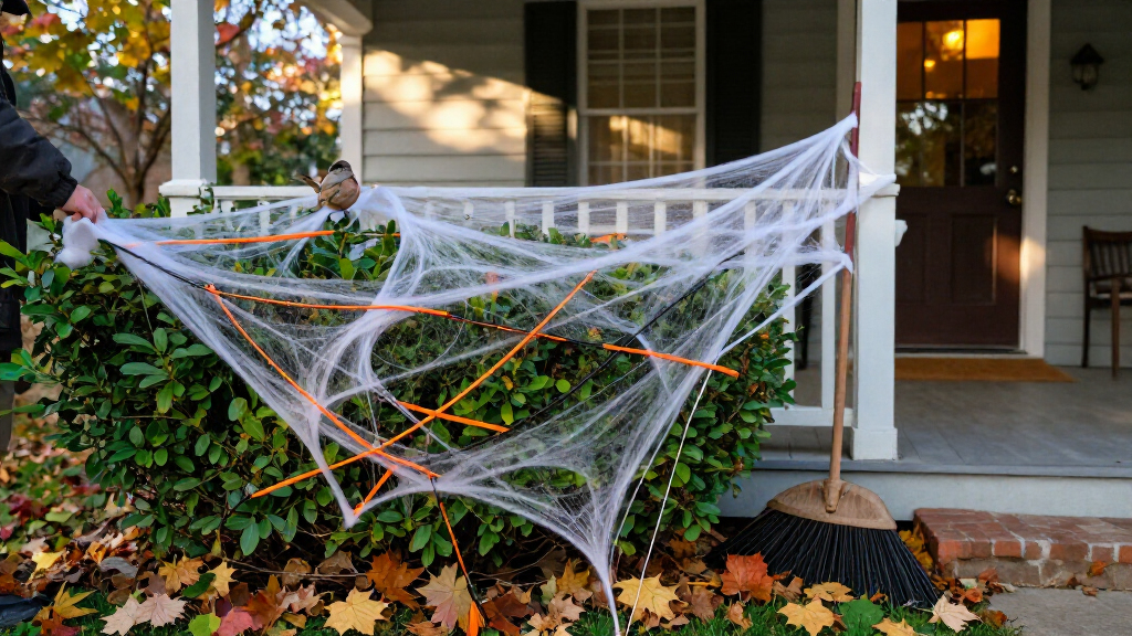 Wildlife Experts Warn Against Using This Common Halloween Decoration – It Will Put Birds And Hedgehogs At Risk